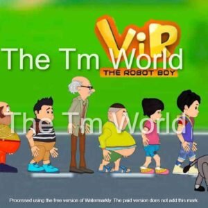 Vir The Robot Boy (Full pack) Drawing cartoons 2