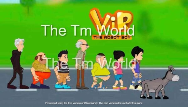25+ Vir The Robot Boy Characters (Bundle)
